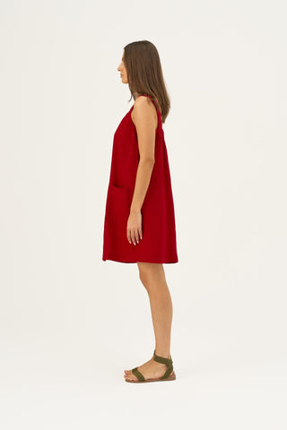 Lava Falls Linen Fughetta Dress - Linen Tales B2B 3