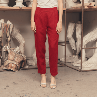 Lava Falls Linen Gladiolus Pants - Linen Tales 