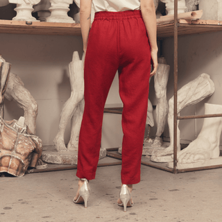 Lava Falls Linen Gladiolus Pants - Linen Tales 