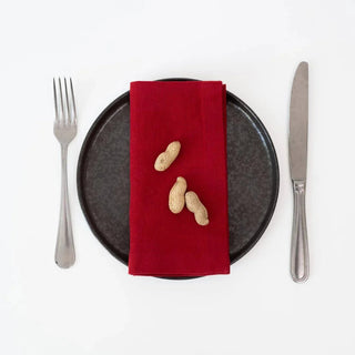 Lava Falls Linen Napkins Set of 2 - Linen Tales B2B 