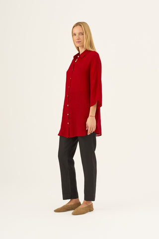 Lava Falls Linen Oregano Shirt - Linen Tales B2B 3