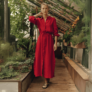 Lava Falls Linen Rhapsody Dress - Linen Tales B2B 