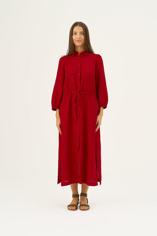 Lava Falls Linen Rhapsody Dress - Linen Tales B2B 
