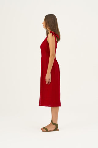 Lava Falls Linen Rumba Dress - Linen Tales B2B 4
