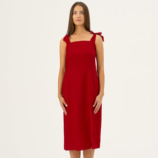Lava Falls Linen Rumba Dress - Linen Tales B2B 