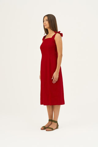 Lava Falls Linen Rumba Dress - Linen Tales B2B 3