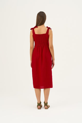Lava Falls Linen Rumba Dress - Linen Tales B2B 5