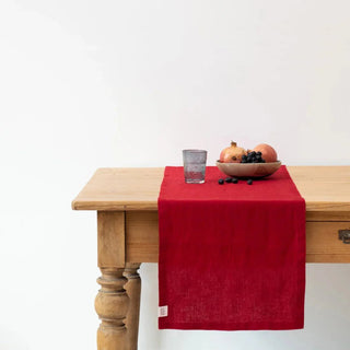 Lava Falls Linen Table Runner - Linen Tales B2B 