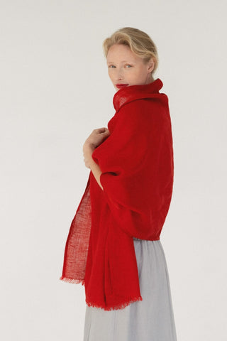 Lava Falls Linen Woodbine Scarf - Linen Tales B2B 3