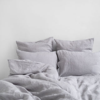 Light Grey Linen Duvet Cover Set - Linen Tales B2B 6