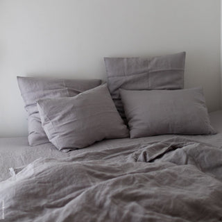 Light Grey Linen Pillowcase - Linen Tales B2B 4