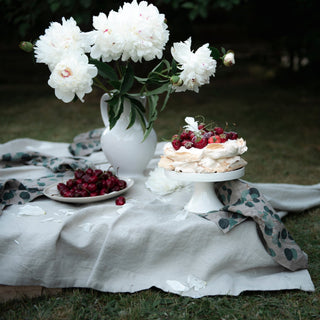 Light Grey Linen Tablecloth - Linen Tales B2B 4