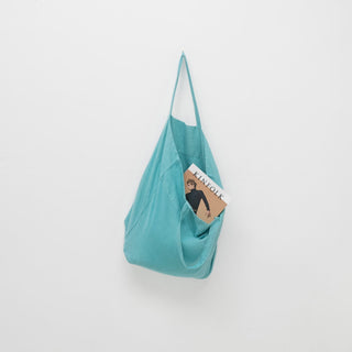 LIMITED EDITION Coastal Blue Linen Big Bag - Linen Tales B2B 
