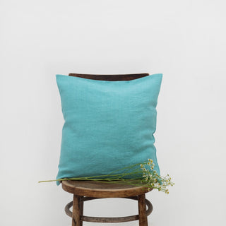 LIMITED EDITION Coastal Blue Linen Cushion Cover - Linen Tales B2B 