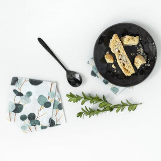 LIMITED EDITION Eucalyptus Linen Coasters Set of 4 - Linen Tales B2B 