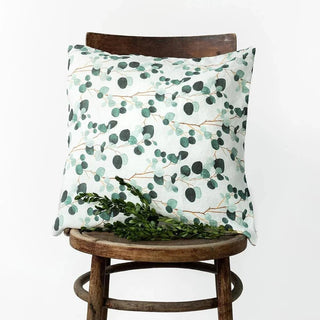 LIMITED EDITION Eucalyptus Linen Cushion Cover - Linen Tales B2B 