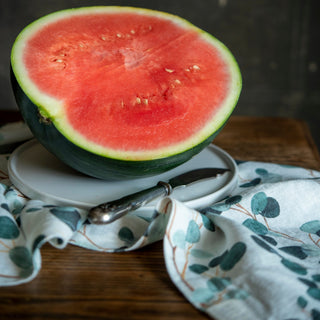 LIMITED EDITION Eucalyptus Linen Table Runner - Linen Tales B2B 3