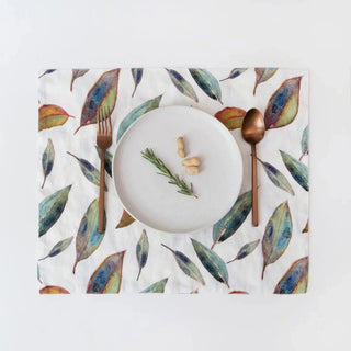 LIMITED EDITION Golden Fall Linen Placemat - Linen Tales B2B 