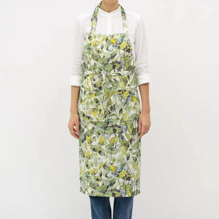 LIMITED EDITION Lotus Linen Chef Apron - Linen Tales B2B 