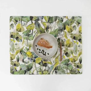 LIMITED EDITION Lotus Linen Placemat - Linen Tales B2B 