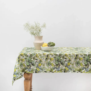 LIMITED EDITION Lotus Linen Tablecloth - Linen Tales B2B 