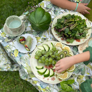 LIMITED EDITION Lotus Linen Tablecloth - Linen Tales B2B 