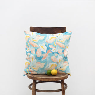LIMITED EDITION Pastel Iris Linen Cushion Cover - Linen Tales B2B 