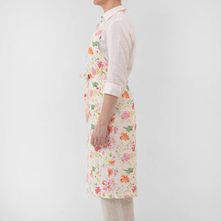 LIMITED EDITION Wildflower Flow Linen Chef Apron - Linen Tales B2B 