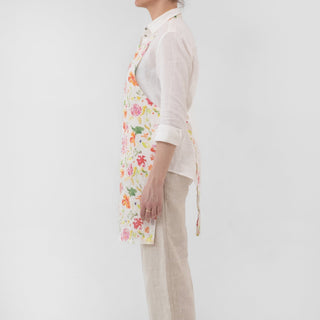 LIMITED EDITION Wildflower Flow Linen Daily Apron - Linen Tales B2B 