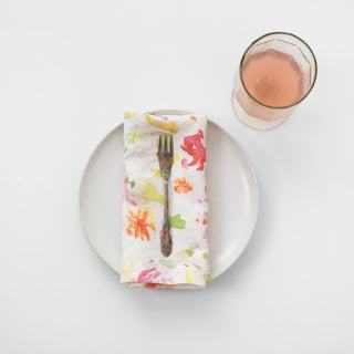 LIMITED EDITION Wildflower Flow Linen Napkins Set of 2 - Linen Tales B2B 