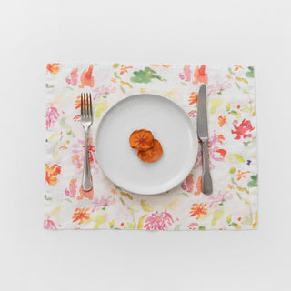 LIMITED EDITION Wildflower Flow Linen Placemat - Linen Tales B2B 