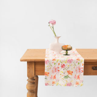 LIMITED EDITION Wildflower Flow Linen Table Runner - Linen Tales B2B 