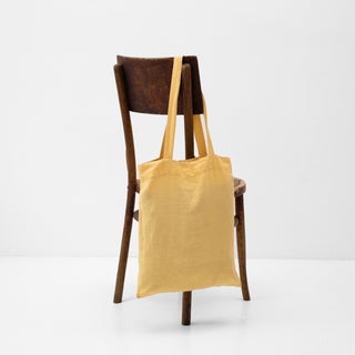 Linen Tales Butter Linen Tote Bag - Linen Tales B2B 2