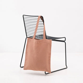 Linen Tales Cafe Creme Linen Tote Bag - Linen Tales B2B 
