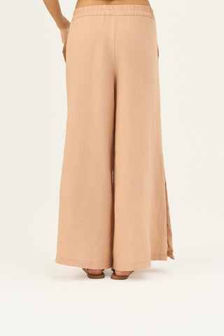 Linen Tales Closet Maple Sugar Linen Zayn Trousers - Linen Tales B2B 6