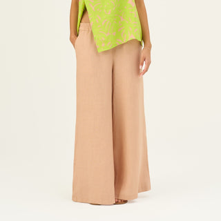 Linen Tales Closet Maple Sugar Linen Zayn Trousers - Linen Tales B2B 
