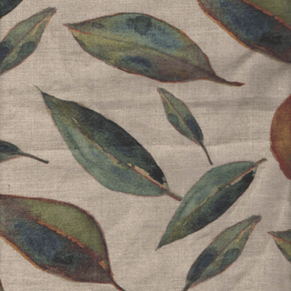 Linen Tales Golden Fall on Dark Natural Linen Garcon Apron - Linen Tales B2B 