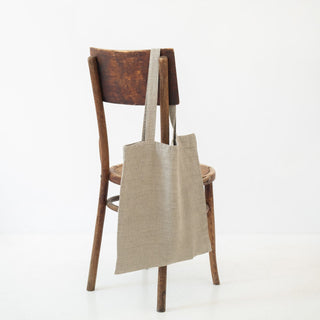 Linen Tales Natural Linen Tote Bag - Linen Tales B2B 