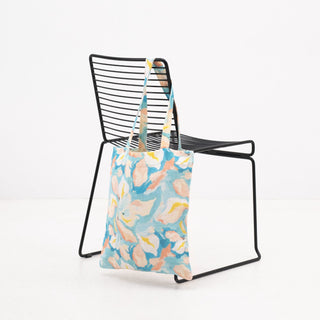 Linen Tales Pastel Iris Linen Tote Bag - Linen Tales B2B 