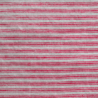 Linen Tales Red Natural Stripes Linen Garcon Apron - Linen Tales B2B 