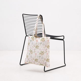 Linen Tales White Botany Linen Tote Bag - Linen Tales B2B 