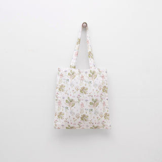 Linen Tales White Botany Linen Tote Bag - Linen Tales B2B 