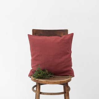 Marsala Linen Cushion Cover - Linen Tales B2B 