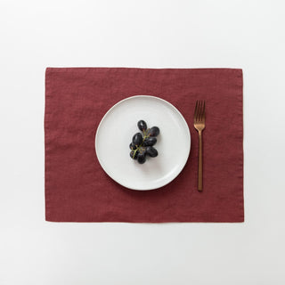 Marsala Linen Placemat - Linen Tales B2B 