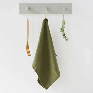 Martini Olive Linen Kitchen Towel - Linen Tales B2B 