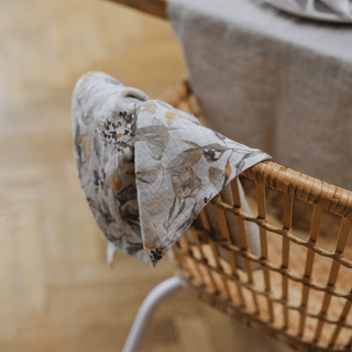 Meadow on Natural Linen Kitchen Towel - Linen Tales B2B 4