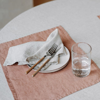 Melange Lightweight Linen Napkins Set of 2 - Linen Tales B2B 4