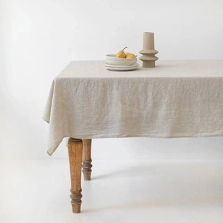 Melange Lightweight Linen Tablecloth - Linen Tales B2B 