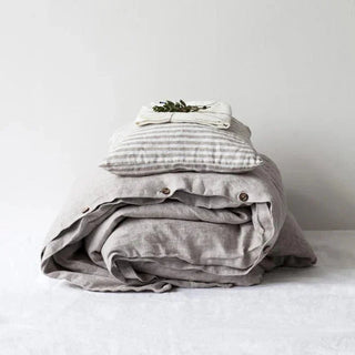 Melange Linen Duvet Cover - Linen Tales B2B 
