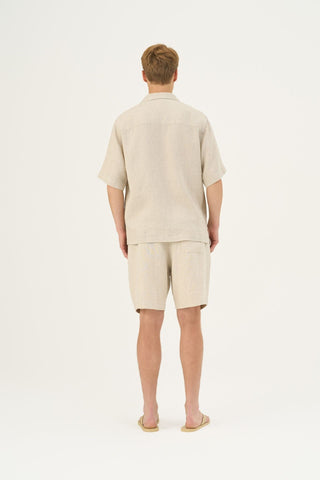 Melange Linen Libertas Shirt - Linen Tales B2B 4